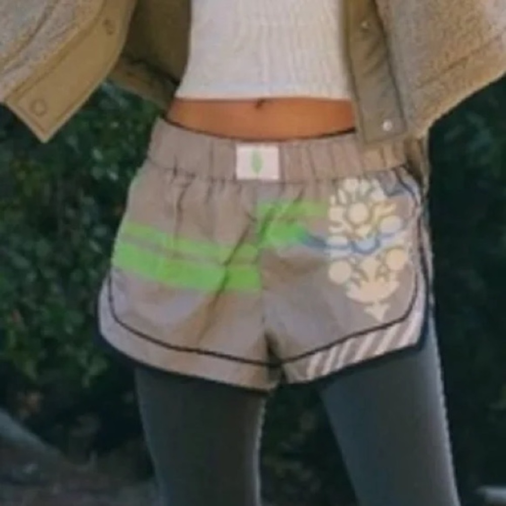 Free People Movement Varsity Blues Shorts